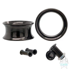 Stainless Steel Eyelets - Black PVD