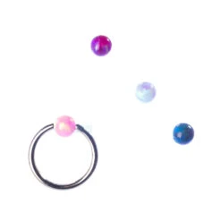 Opal Captive Bead -Starfire – Body Jewelry 40009 BVLABodyVisionOpalCaptiveBeadAsstGroup7
