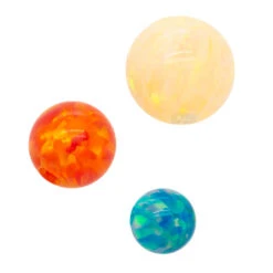 Opal Captive Bead -Starfire – Body Jewelry 40009 BVLABodyVisionOpalCaptiveBeadAsstGroup9