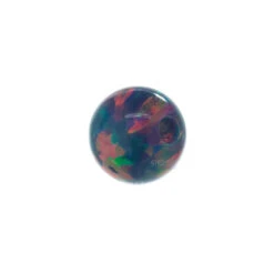 Opal Captive Bead -Starfire – Body Jewelry 40009 BVLA Body Vision Opal Captive Bead Single 5mm Black Multi Opal 1
