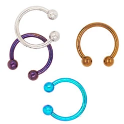 Titanium Circular Barbell - YE – Yellow -Starfire – Body Jewelry 40011 IndustrialStrengthTitaniumCircularBarbellAsstGroup 17536f9d 5cf6 4286 b257 966454125ab6