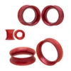 Silicone Skin Eyelets - Maroon Pearl -Starfire – Body Jewelry 40046 KaosSoftwearSiliconeSkinEyeletsAsstGroupMaroonPearl1