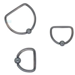 Black Niobium D-Ring