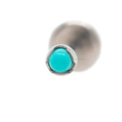 2mm Prong-Set Natural Stone Cabochon On Flatback -Starfire – Body Jewelry 40065 Anatometal2mmProng SetNaturalStoneCabochononFlatbackSingleTUC1