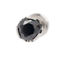 3mm Prong-Set Brilliant-Cut Gem On Flatback -Starfire – Body Jewelry 40065 AnatometalProng SetBrilliant CutGemFlatbackSingleBC Black1 d3277d48 64c0 49dd 9f10 f1dae8fec2e7