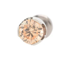 3mm Prong-Set Brilliant-Cut Gem On Flatback -Starfire – Body Jewelry 40065 AnatometalProng SetBrilliant CutGemFlatbackSingleCH Champagne1 deb75cef f039 4d4b a251 fd151ba07aec