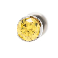 3mm Prong-Set Brilliant-Cut Gem On Flatback -Starfire – Body Jewelry 40065 AnatometalProng SetBrilliant CutGemFlatbackSingleCI Citrine1 c3718ce1 dcc1 490d 905b 0ff6c743aa6f