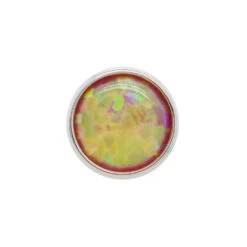 3mm Bezel-Set Opal Cabochon On Flatback -Starfire – Body Jewelry 40066 AnatometalBezel SetOpalCabochononFlatbackSingleOP7 BubblegumPinkOpal2 6776ec6a 273e 4995 aa09 d02b8e8ac94e