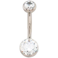 Ball-Set Faceted Gem Navel Curve -Starfire – Body Jewelry 40078 IndustrialStrengthBall SetFacetedGemNavelCurveSingleWCZ6mm1 eeafd07e 6ae5 4830 8d6a e0c2d25b0bbb