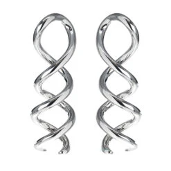 Caduceus -Starfire – Body Jewelry 40107 LittleSevenStainlessSteelCaduceus8ga1