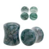Stone Plugs - Moss Agate -Starfire – Body Jewelry 40127 OracleBodyJewelryStonePlugsAsstGroupMossAgate1