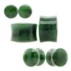 Stone Plugs - Nephrite Jade -Starfire – Body Jewelry 40127 OracleBodyJewelryStonePlugsAsstGroupNephriteJade1