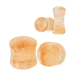 Stone Plugs - Citrine