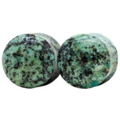 Stone Plugs - African Turquoise -Starfire – Body Jewelry 40127 OracleBodyJewelryStonePlugsSingleAfricanTurquoise1.21