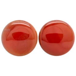 Stone Plugs - Carnelian -Starfire – Body Jewelry 40127 OracleBodyJewelryStonePlugsSingleCarnelian1.22