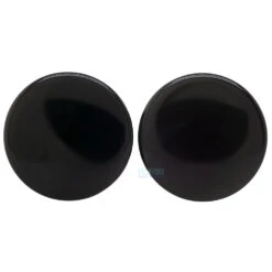 Stone Plugs - Rainbow Obsidian -Starfire – Body Jewelry 40127 OracleBodyJewelryStonePlugsSingleRainbowObsidian3.42