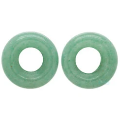 Stone Double Flare Eyelets - Aventurine -Starfire – Body Jewelry 40132 OracleBodyJewelryDoubleFlareStoneEyeletsSingleAventurine7.162