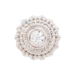 Round Afghan Nostril Screw In Gold With White CZ 12 Round Afghan Nostril Screw In Gold With White CZ -Starfire – Body Jewelry 40206 BodyVision BVLARoundAfghanNostrilScrewinGoldwithWhiteCZ sSingleWhiteGold6mm1