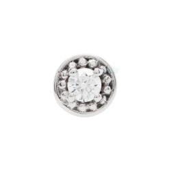 Milgrain Prong Nostril Screw In Gold With DIAMOND 7 Milgrain Prong Nostril Screw In Gold With DIAMOND -Starfire – Body Jewelry 40220 BVLABodyVisionMillgrainProngNostrilScrewinGoldwithDiamondSingle2mmWhiteGold2