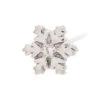 Snowflake Nostril Screw In Gold With DIAMOND -Starfire – Body Jewelry 40226 BVLABodyVisionSnowflakeNostrilScrewinGoldwithGenuineWhiteDIAMONDSingleWhiteGold1