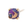 Copper Purple Turquoise Cabochon Prong Set Nostril Screw In Gold -Starfire – Body Jewelry 40227 BVLABodyVisionCopperPurpleTurquoiseCabochonProngSetNostrilScrewinGoldSingle4mmYellowGold1