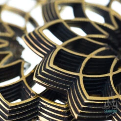 "Merkato" Earrings -Starfire – Body Jewelry 40242 Maya Jewelry Merkato Earrings Brass 5