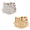 Hello Kitty Threaded End In Gold With White & Pink CZ's -Starfire – Body Jewelry 40265 BodyVision BVLAHelloKittyThreadedEndinGoldwithWhite PinkCZ sAsstGroup