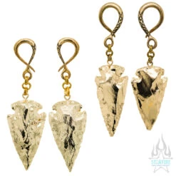 Crossovers With Gold Plated Arrowheads Weights