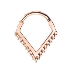 "Lanicia" Hinge V Ring In Gold
