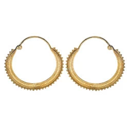 "Afghan" Weights -Starfire – Body Jewelry 40343 MayaJewelryAfghanStretchedLargeYellowGold1 a2e6e21c 7bdb 4e41 a98c 29133a6ec6dc