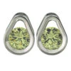 Single Gem Teardrop Eyelets With Brilliant-Cut Gem - Peridot -Starfire – Body Jewelry 40353 AnatometalSingleStoneTeardropBrilliantCutEyeletsSinglePeridotPHOTOSHOPRENDERING