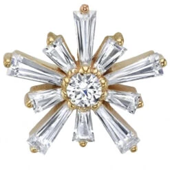 "Mininova" & "Supernova" Threaded End In Gold With DIAMONDS -Starfire – Body Jewelry 40376 1 3b4cef15 947f 4ac8 9999 81064109f551