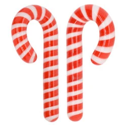 Candy Cane Glass Forms -Starfire – Body Jewelry 40403 GorillaGlassCandyCaneGlassFormsSingle6ga1