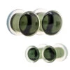 Simple Glass Plugs - Smoke -Starfire – Body Jewelry 40630 GorillaGlassSimpleGlassPlugs SmokeAsstGroup1