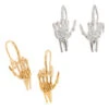 Middle Finger Earrings (Cast Shapes) -Starfire – Body Jewelry 40676 TawapaMiddleFingerEarringsCastShapesAsstGroup