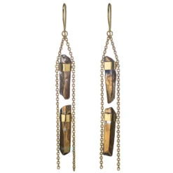 "2 Chainz" Crystal Drop Earrings