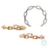 Chain Link EAR CUFF (non Piercing) -Starfire – Body Jewelry 40733 TawapaChainLinkEARCUFFnonpiercingAsstGroup1