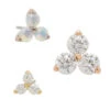 Threadless: 1.25mm "Trio" In Gold With Brilliant-Cut Gem End -Starfire – Body Jewelry 40776 AnatometalthreadlessTrioinGoldwithBrilliant CutGemEndAsstGroup cbe0f7e6 b226 4da0 9f88 dac0f33fdc84