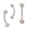 Titanium Curved Barbell - 12 Ga. -Starfire – Body Jewelry 40802 IndustrialStrengthI.S.TitaniumCurvedBarbellAsstGroup 254e5254 1d13 447c 9124 561d0258cba5