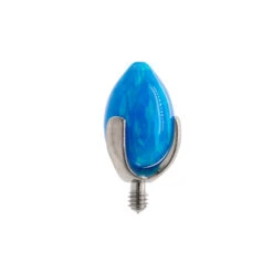 "Dragon Egg" Threaded End With Opal In Prong's -Starfire – Body Jewelry 40888 IndustrialStrengthDragonEggwithOpalinProng sSeparateThreadedEndSingle4mmCP1 31a086c8 d0df 4a10 8758 2eb66dd70841