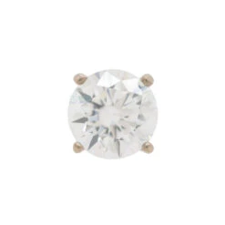 3.5mm "Tiffany" Prong-Set Brilliant-Cut Gem Threaded End In White Gold -Starfire – Body Jewelry 40892 AnatometalthreadlessTiffanyProng SetBrilliant CutGemEndinGoldSingleWhiteGoldSingleCZ CubicZirconia2 150ecc4a 89f6 4840 afa0 fa9daf208ef3