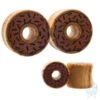 Doughnut Wood Plugs / Tunnels -Starfire – Body Jewelry 40926 OmericaOrganicDoughnutWoodPlugsTunnelsAsstGroup1