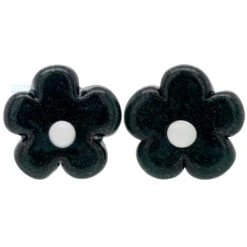 Flower Sculpted Glass Plugs -Starfire – Body Jewelry 41012 GlasswearStudiosFlowerSculptedGlassPlugsSingle00ga.IndigoSparkle2 d7bfe0d2 bdea 4f0f ac8a d6daf63b23c3