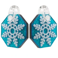 Frozen Fern Glass Weights On Gorilla Grip