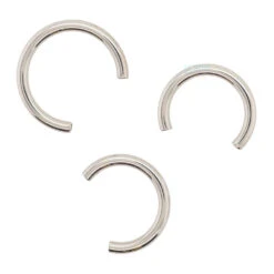 Titanium Threaded Circular Barbell Shaft - 16 Ga.