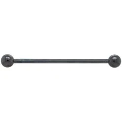 Black Niobium Straight Barbell - 16 Ga.