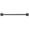 Black Niobium Straight Barbell - 10 Ga.
