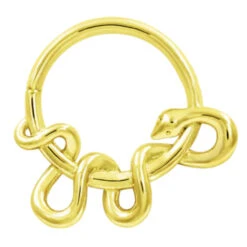 Kaa Seam Ring In Gold -Starfire – Body Jewelry 41116 JunipurrJewelryKaaSeamRinginGoldSingleYellowGold3.81VENDORPHOTO