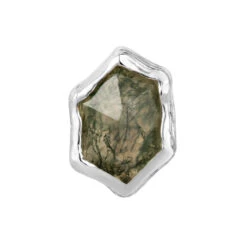 Threadless: "Pump Up The Volume" End In Gold With Moss Agate