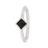 "Mae" Seamless Ring In Gold With Black Spinel 2 "Mae" Seamless Ring In Gold With Black Spinel -Starfire – Body Jewelry 41177 BuddhaJewelryOrganicsMaeSeamlessRinginGoldwithBlackSpinelSingleWhiteGold3